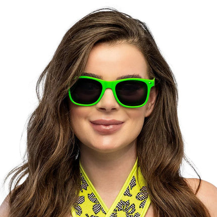 Partybril Pop neongroen UV van Boland koop je bij Partywinkel
