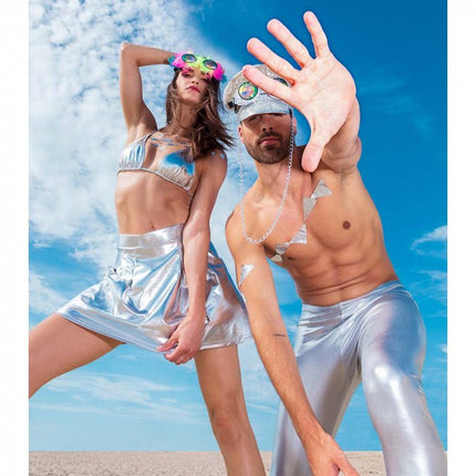 Partybril Rave Gekleurd 18cm van Boland koop je bij Partywinkel