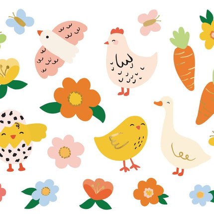 Pasen Nep Tattoos 20st van Partydeco koop je bij Partywinkel