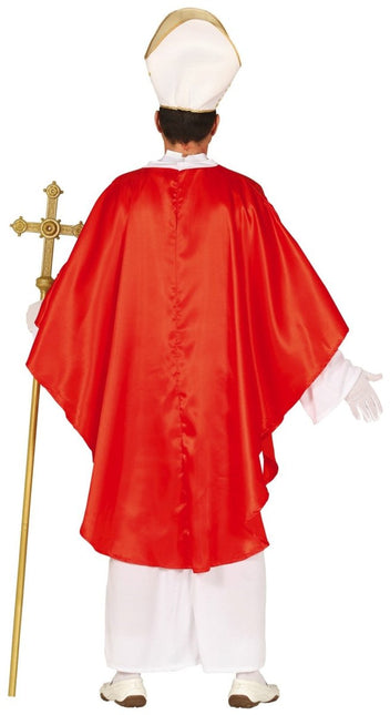 Paus Kostuum Rood L van Fiestas Guirca koop je bij Partywinkel