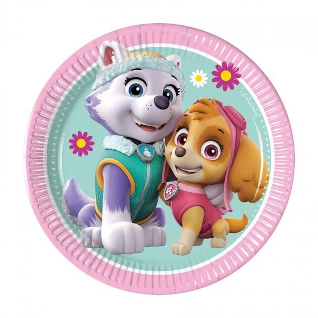 Paw Patrol Borden Karton 20cm 8st van Procos koop je bij Partywinkel