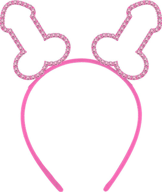 Penis Haarband Roze van Fiestas Guirca koop je bij Partywinkel