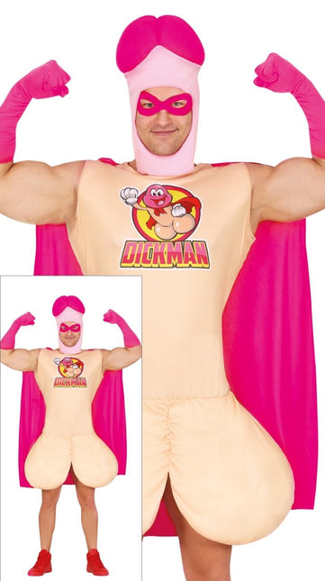 Penis Kostuum Heren 4 delig van Fiestas Guirca koop je bij Partywinkel