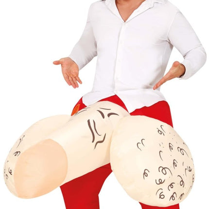 Penis Kostuum Heren Opblaasbaar van Fiestas Guirca koop je bij Partywinkel