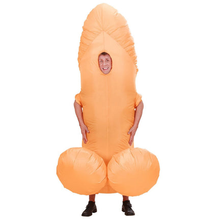 Penis Kostuum Nude Heren Opblaasbaar van Widmann koop je bij Partywinkel