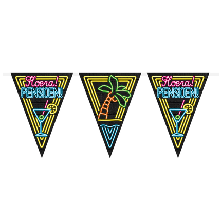 Pensioen Slingers Neon 10m van Paper Dreams koop je bij Partywinkel