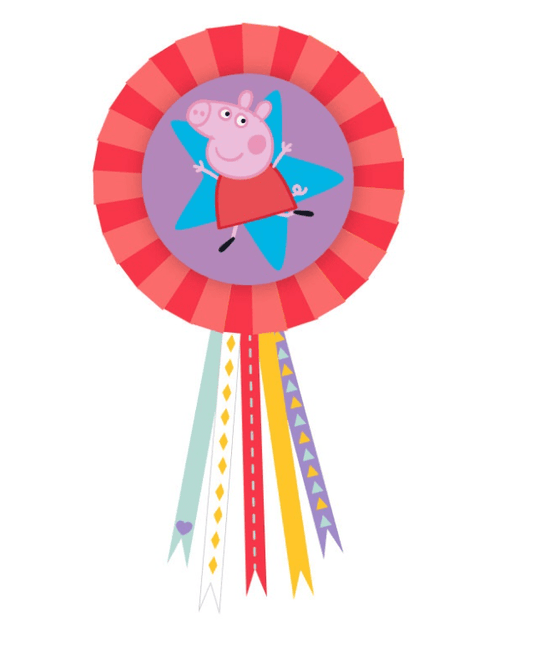 PEPPA PIG AWARD BADGE van Unique koop je bij Partywinkel