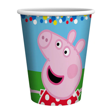 Peppa Pig-muggar 250 ml, 8 st