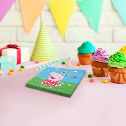 Peppa Pig-servetter, 33 cm, 20 st