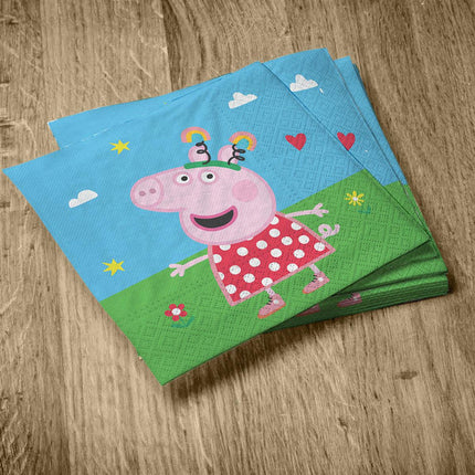 Peppa Pig-servetter, 33 cm, 20 st