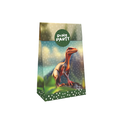 Dinosaurie-presentpåsar Party, 10 st