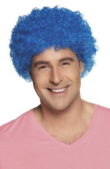 Pieten Pruik Blauw van Boland koop je bij Partywinkel