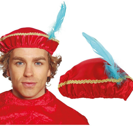 Pietenmuts Rood van Fiestas Guirca koop je bij Partywinkel
