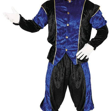 Pietenpak Blauw Zwart van Fiestas Guirca koop je bij Partywinkel