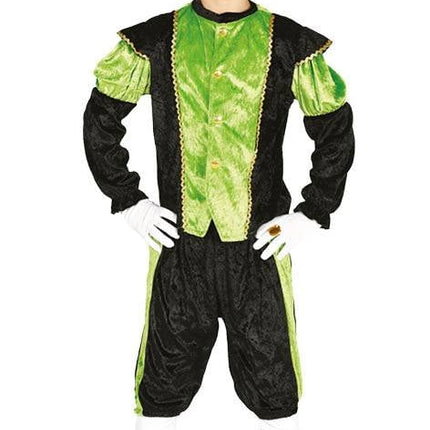 Pietenpak Kind Groen van Fiestas Guirca koop je bij Partywinkel