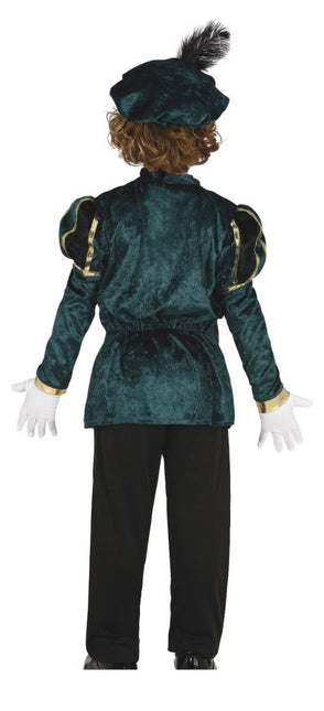 Pietenpak Kind Groen/Goud van Fiestas Guirca koop je bij Partywinkel