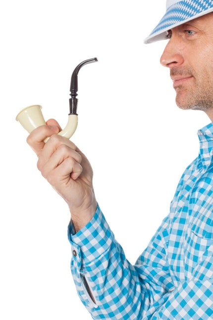 Beige Nep Pijp van Wilbers & Wilbers koop je bij Partywinkel