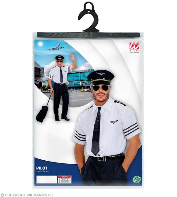 Piloot Accessoireset Heren 3 delig van Widmann koop je bij Partywinkel