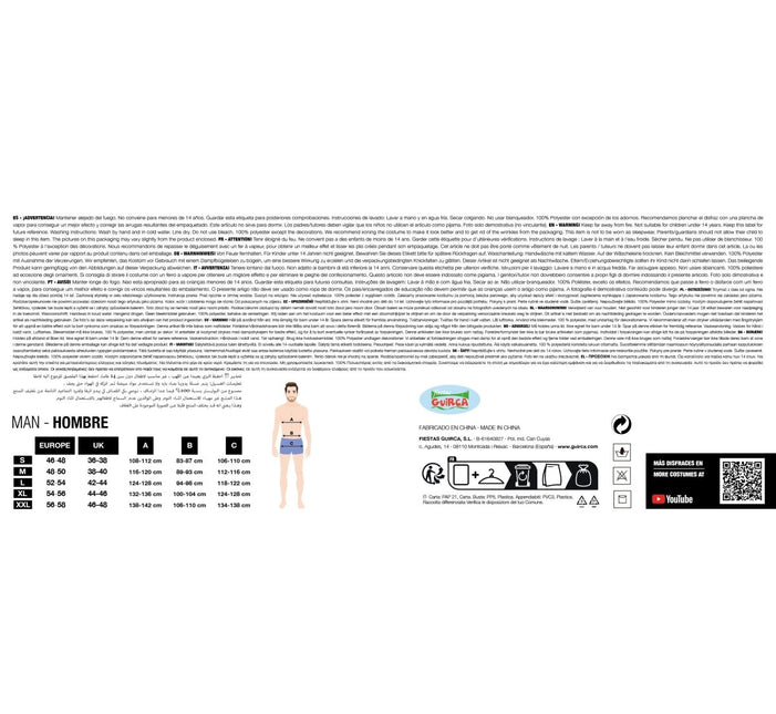 Piloot Kostuum Heren van Fiestas Guirca koop je bij Partywinkel