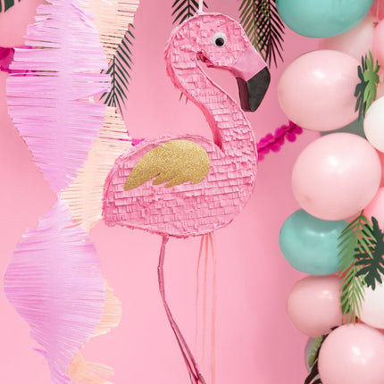 Pinata Flamingo Deluxe 55cm van Partydeco koop je bij Partywinkel