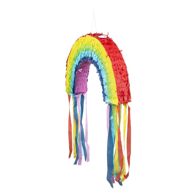 Pinata Regenboog 35cm van Boland koop je bij Partywinkel