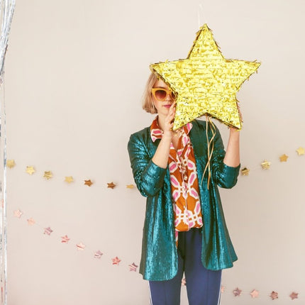 Pinata Ster 45cm van Partydeco koop je bij Partywinkel