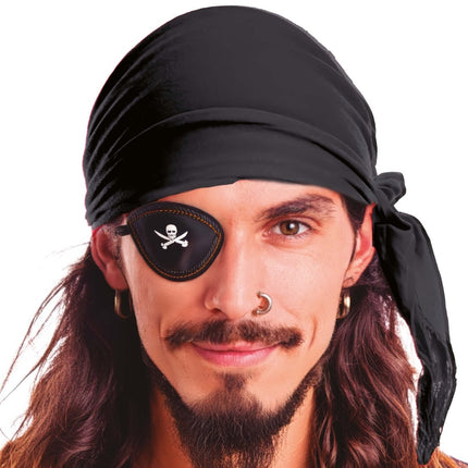 Piraat Hoofdband Zwart van Fiestas Guirca koop je bij Partywinkel