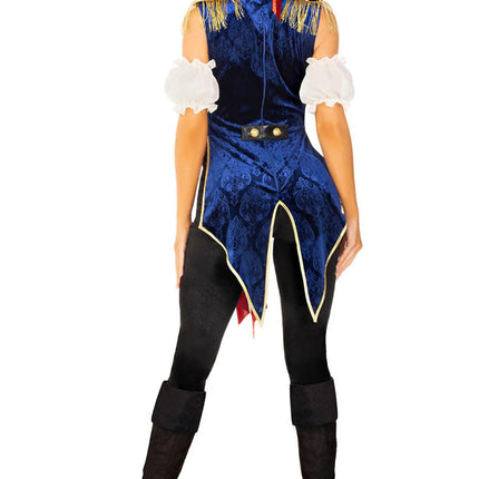 Piraat Jumpsuit Dames Leg Avenue van Leg Avenue koop je bij Partywinkel