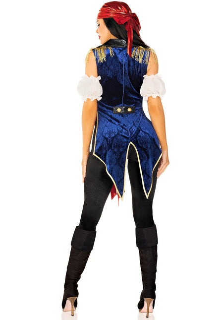 Piraat Jumpsuit Dames Leg Avenue van Leg Avenue koop je bij Partywinkel