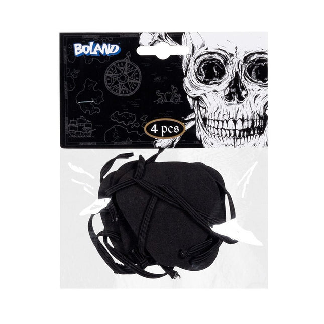 Piraten Ooglapjes 4st van Boland koop je bij Partywinkel