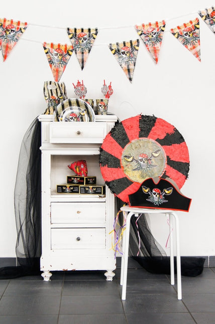 Piratenhoeden 8st van Folat koop je bij Partywinkel