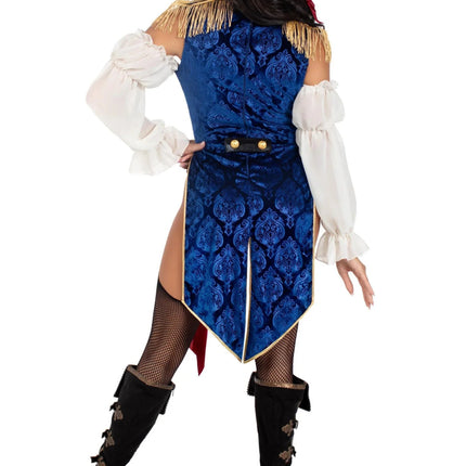 Piratenpak Dames Bodysuit Leg Avenue van Leg Avenue koop je bij Partywinkel