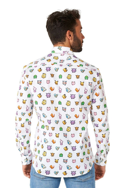 Pixel Pokémon Overhemd Heren OppoSuits van OppoSuits koop je bij Partywinkel
