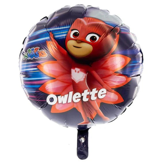 Pj Masks Helium Ballon Owlette Leeg 45cm van VDV Benefit koop je bij Partywinkel
