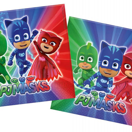 Pj Masks Servetten 33cm 20st van Procos koop je bij Partywinkel