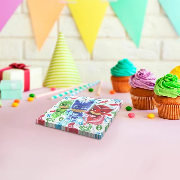 Pj Masks Servetten 33cm 20st van VDV Benefit koop je bij Partywinkel