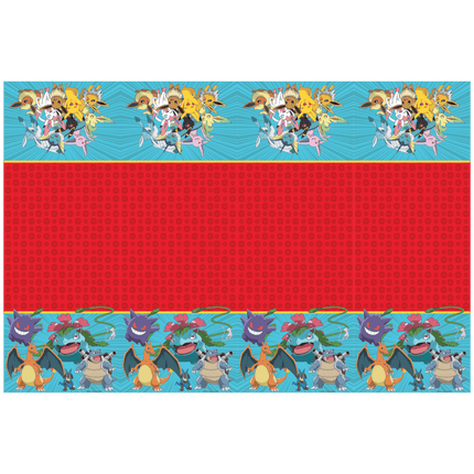 Pokemon Tafelkleed Plastic 1,8m van Procos koop je bij Partywinkel