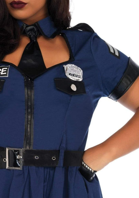 Politie Jurk Dames Plus Size Leg Avenue van Leg Avenue koop je bij Partywinkel