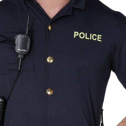 Politie Pak Blauw Heren van Fiestas Guirca koop je bij Partywinkel