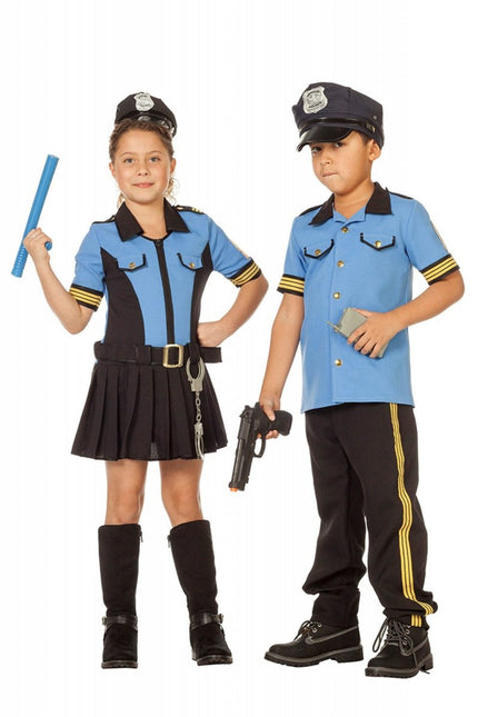 Politie Pak Blauw Meisje van Wilbers & Wilbers koop je bij Partywinkel