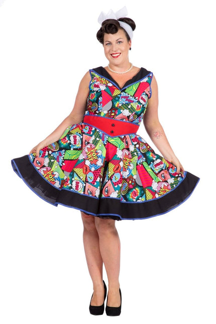Pop Art Jurk Dames Pop Art van Wilbers & Wilbers koop je bij Partywinkel