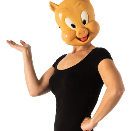 Porky Pig Masker van Rubies koop je bij Partywinkel