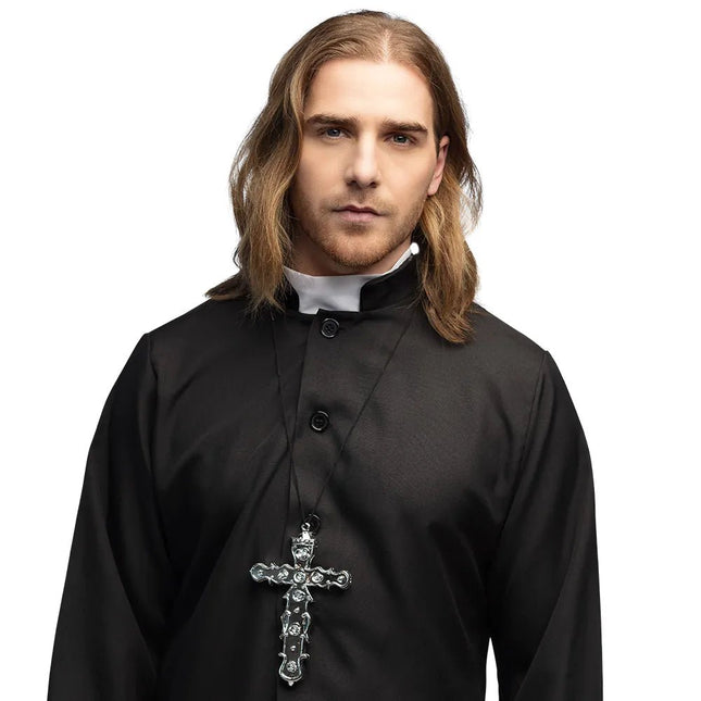 Priester Ketting Zilver van Boland koop je bij Partywinkel