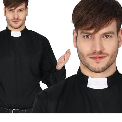 Priester Shirt L van Fiestas Guirca koop je bij Partywinkel