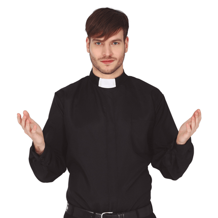 Priester Shirt L van Fiestas Guirca koop je bij Partywinkel