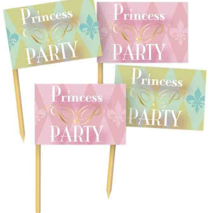 Prinsessen Partyprikkers 36st van Haza Witbaard koop je bij Partywinkel