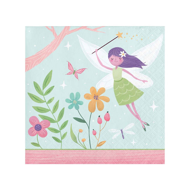 Prinsessen Servetten 15cm 16st van Creative Converting koop je bij Partywinkel