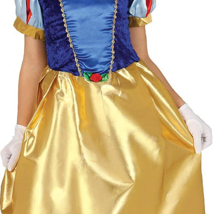 Prinsessenjurk Blauw Geel van Fiestas Guirca koop je bij Partywinkel