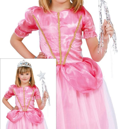 Prinsessenjurk Meisje Roze van Fiestas Guirca koop je bij Partywinkel