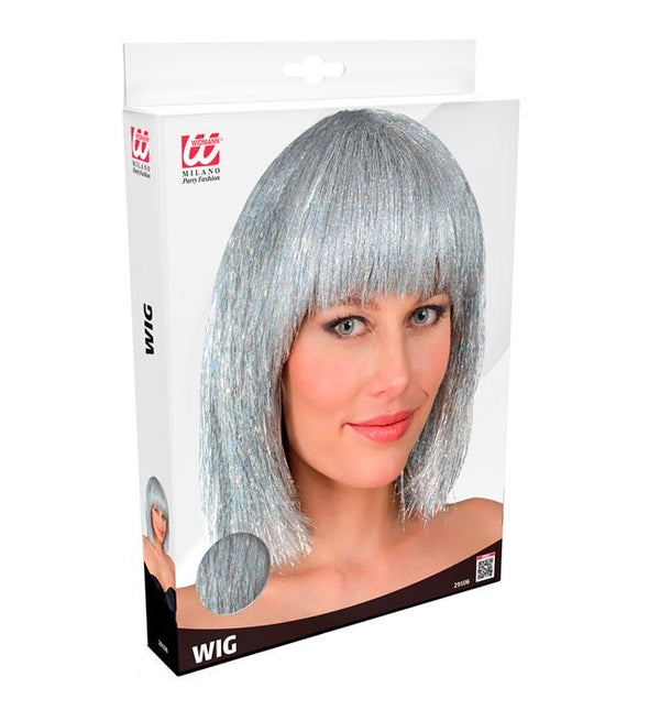 Pruik Blits Zilver van Widmann koop je bij Partywinkel